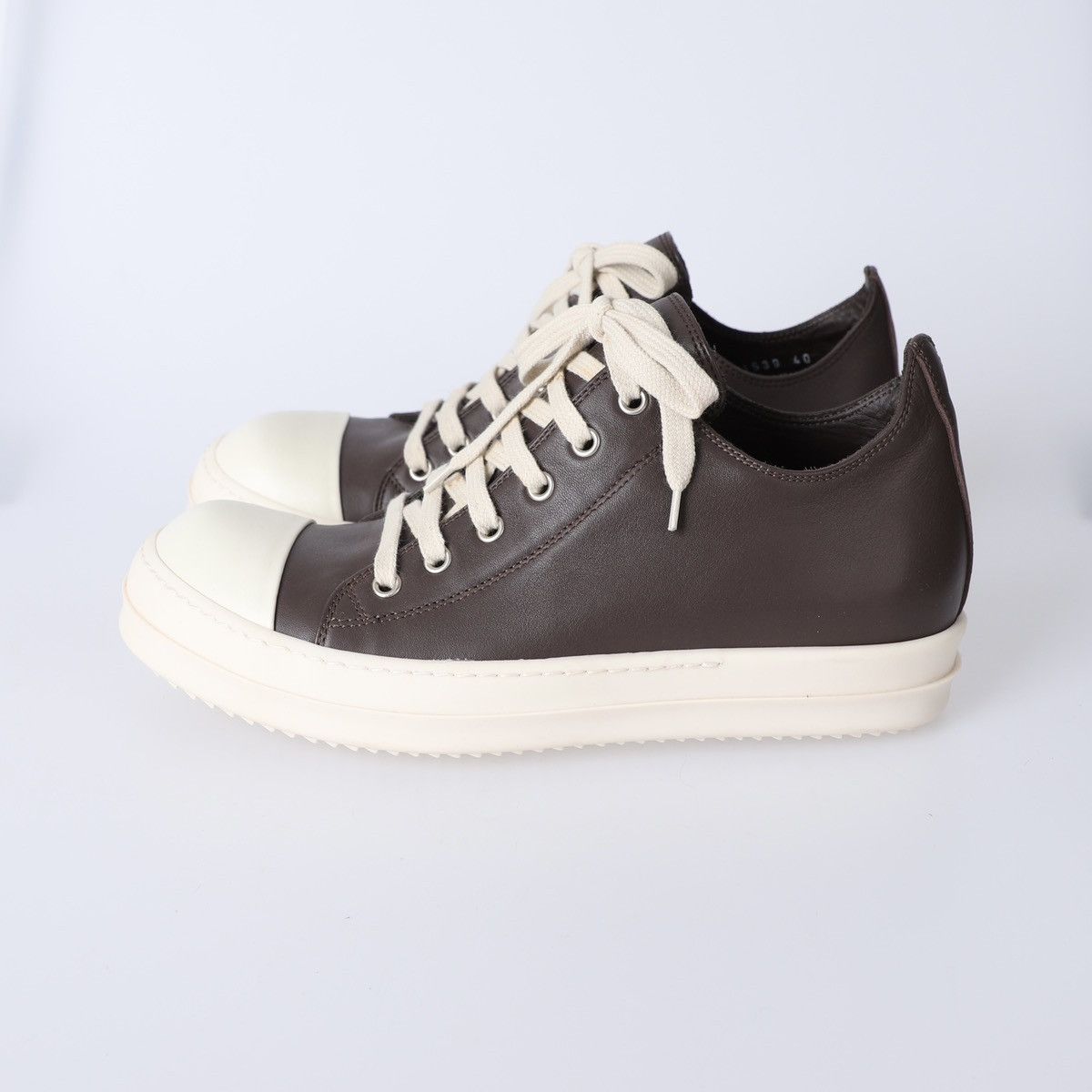 Rick Owens 40 / Rick Owens Ramones Low LPO Size US 7 / EU 40 - 2 Thumbnail