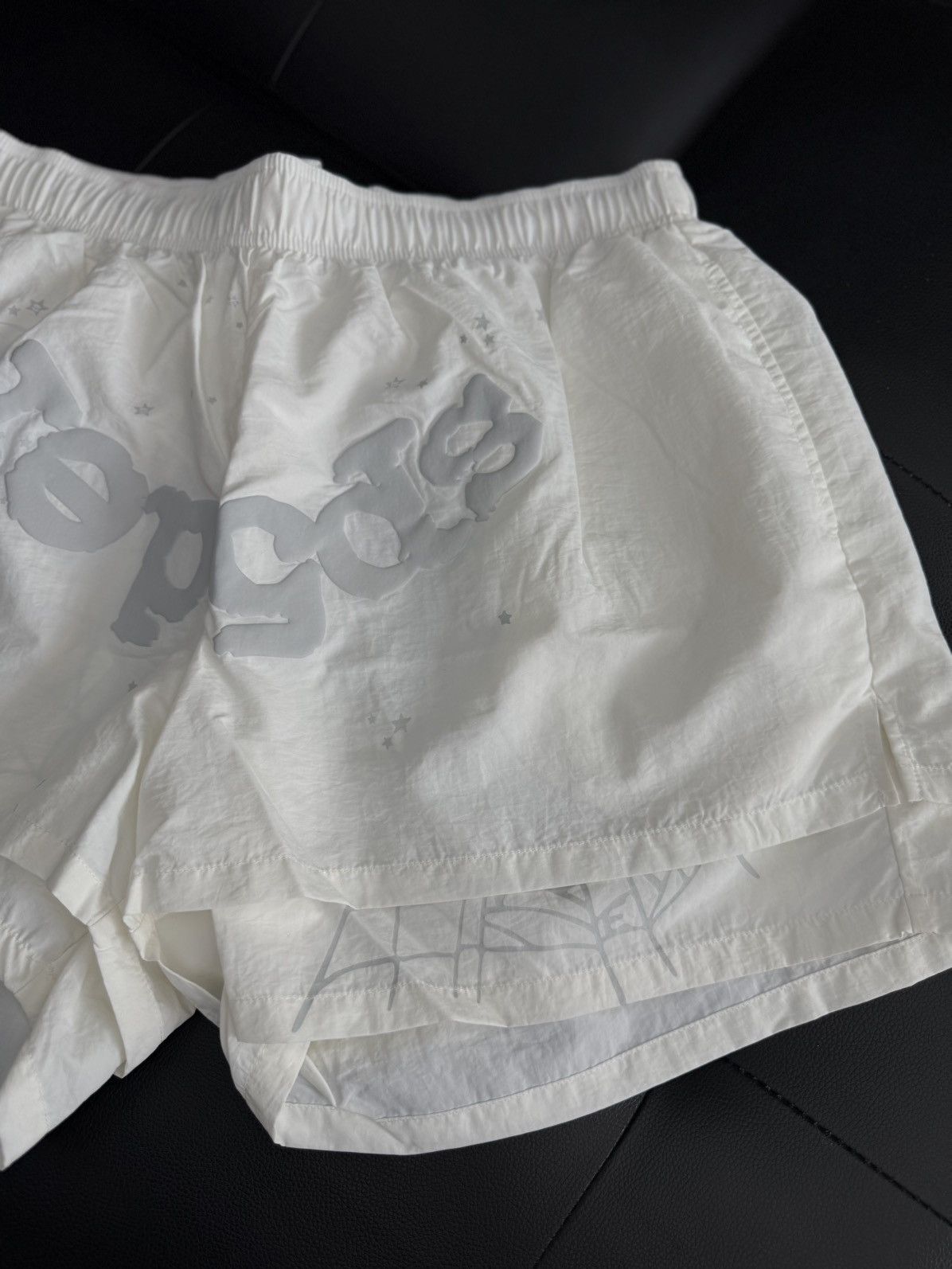 Sp5der Sp5der White Web Shorts Size (XL) Brand New Size US 36 / EU 52 - 4 Thumbnail