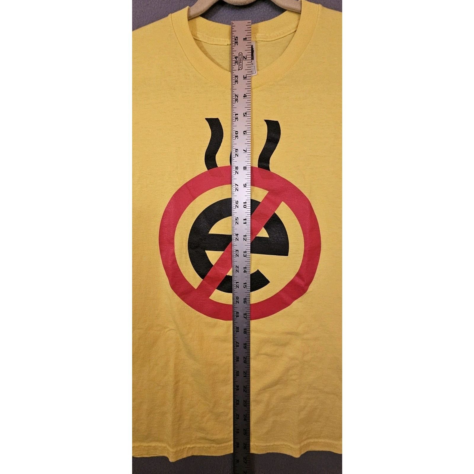 Fruit Of The Loom Ookla The Mok Filk Nerd Rock Tshirt XL Smell No Evil Vtg Yel Size US XL / EU 56 / 4 - 6 Thumbnail