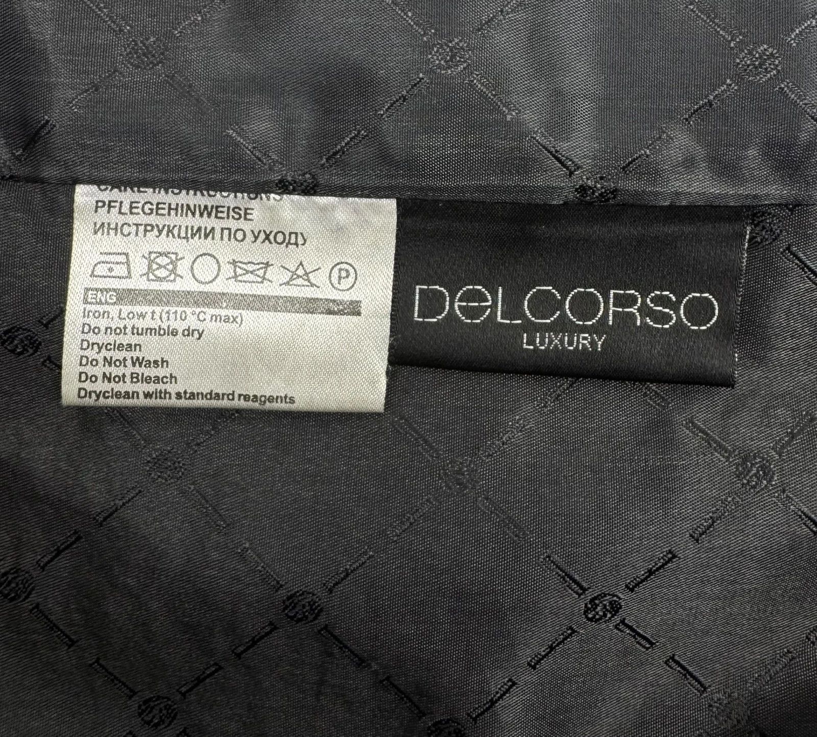Other Delcorso Luxury Coat Wool Cashmere Mock Neck size 46 Size L / US 10 / IT 46 - 15 Thumbnail
