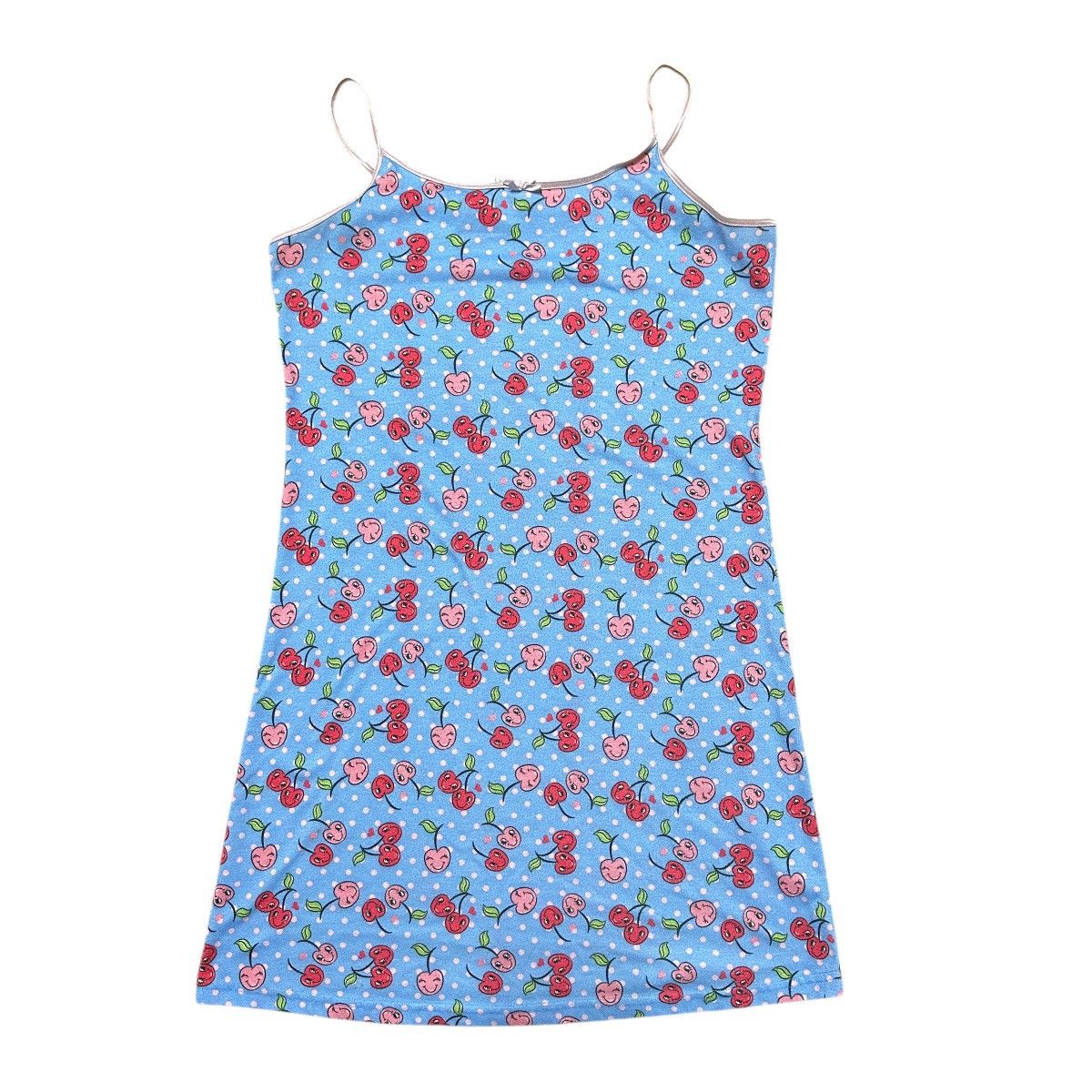 Joe Boxer × Vintage Vintage 90s Joe Boxer Cherry Y2K Tank Top Shirt Size L / US 10 / IT 46 - 1 Thumbnail