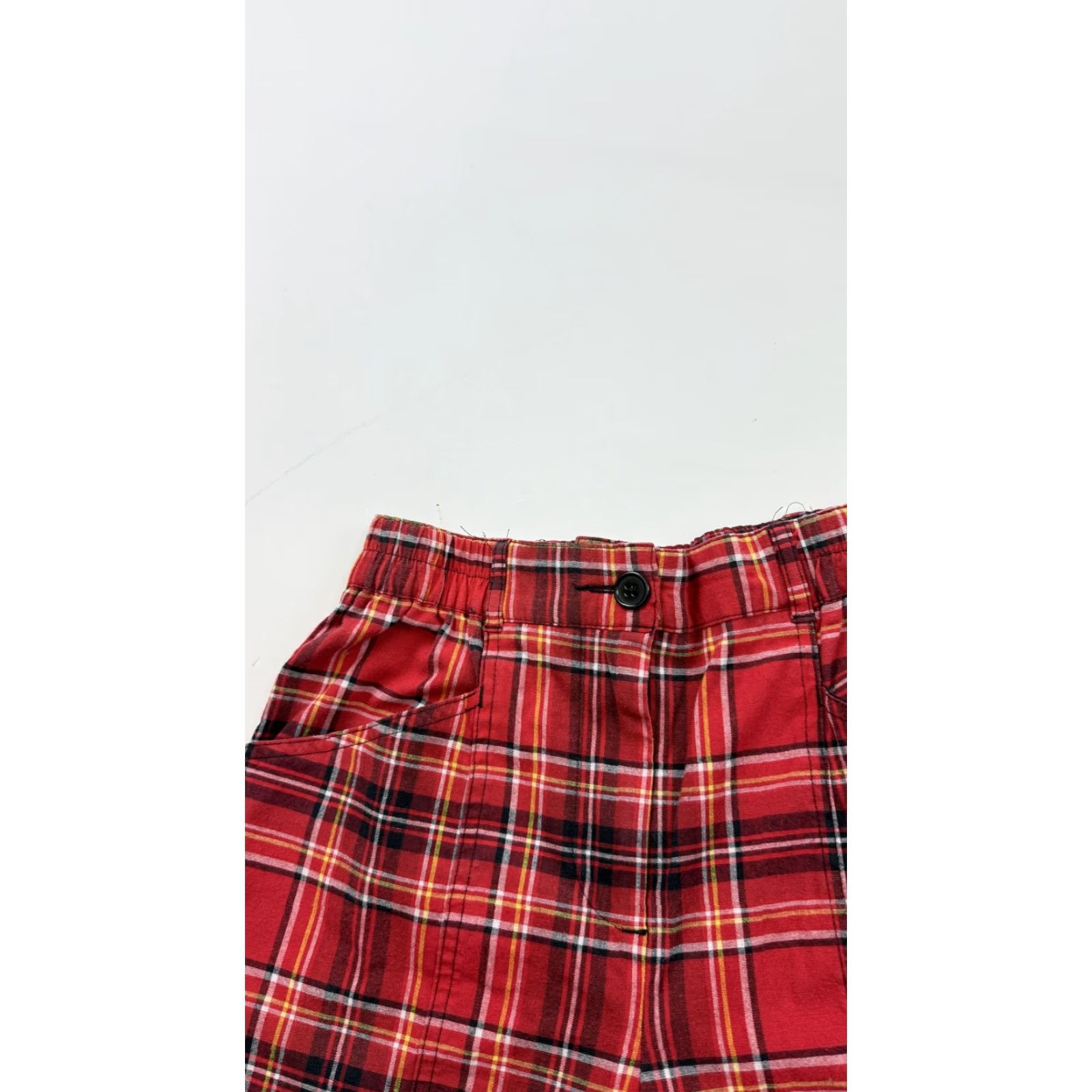 Urban Outfitters Urban Outfitters Pants Womens Small Red Plaid Flannel Lounge Sleep Pajama Cotton Polyester Spandex Size 28" / US 6 / IT 42 - 3 Thumbnail