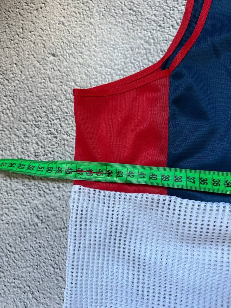 Nike × Vintage Vintage Nike Sportswear Mesh Tank UK Made (80s/90s) Size US M / EU 48-50 / 2 - 12 Thumbnail