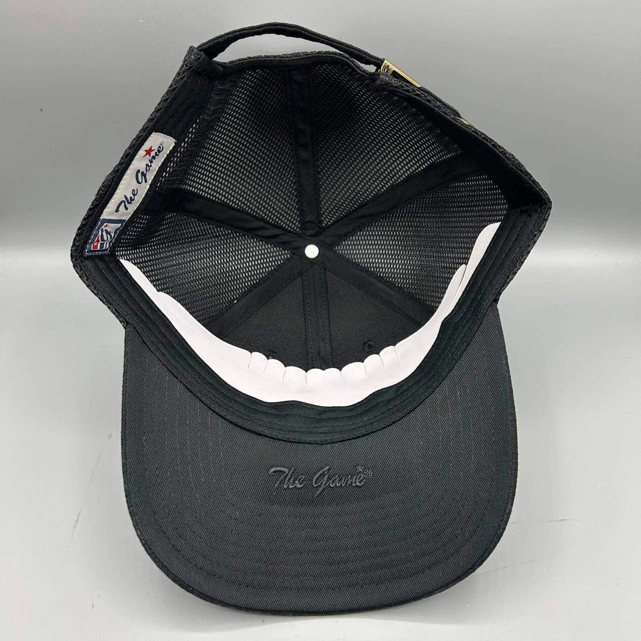 The Game Oklahoma State Trucker Hat Men Black Embroidered Strap Back Size ONE SIZE - 2 Thumbnail