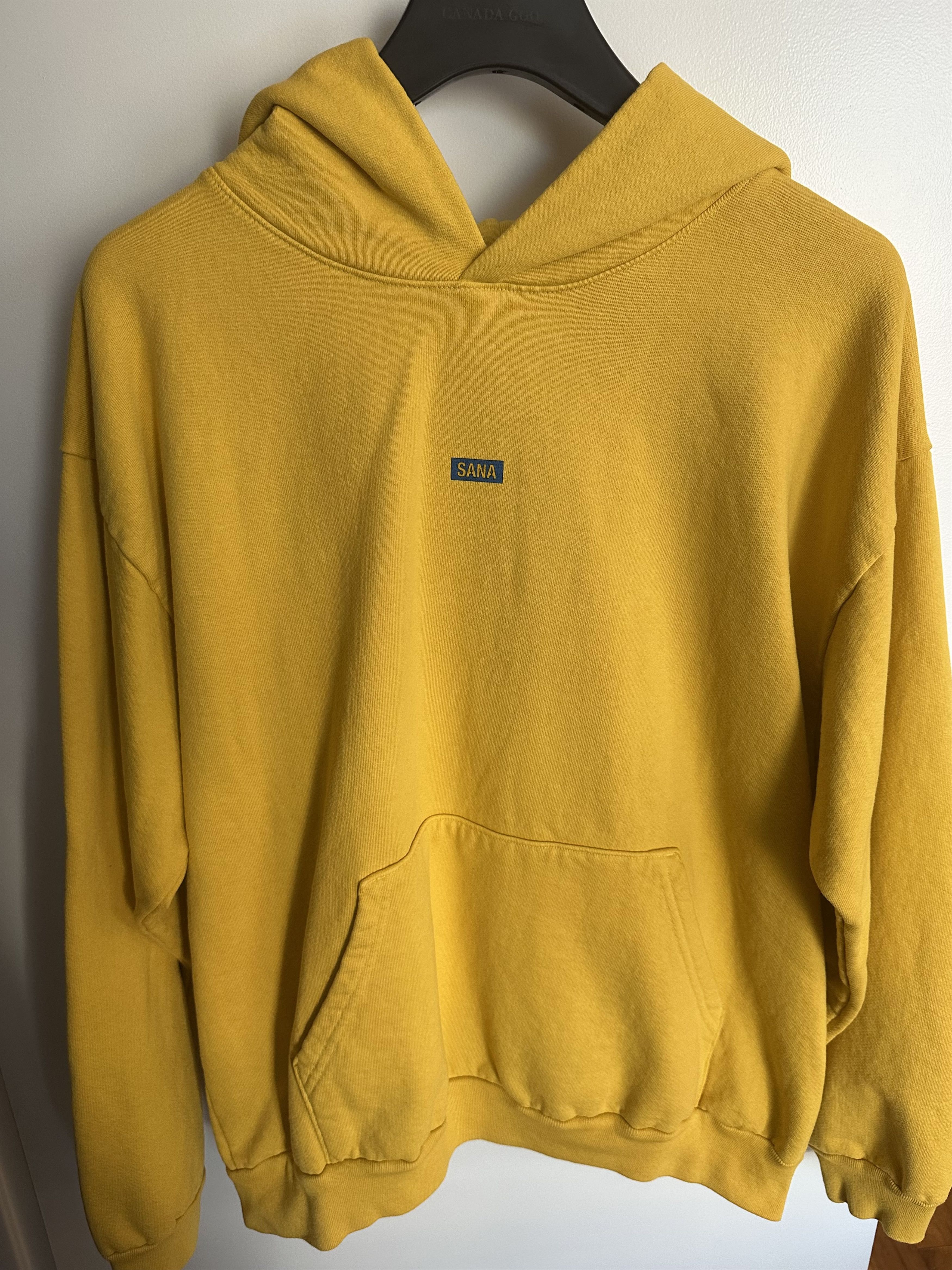 SANA Sana Detroit Michigan Wolverines Hoodie Sweatshirt Maize Size US XL / EU 56 / 4 - 1 Thumbnail