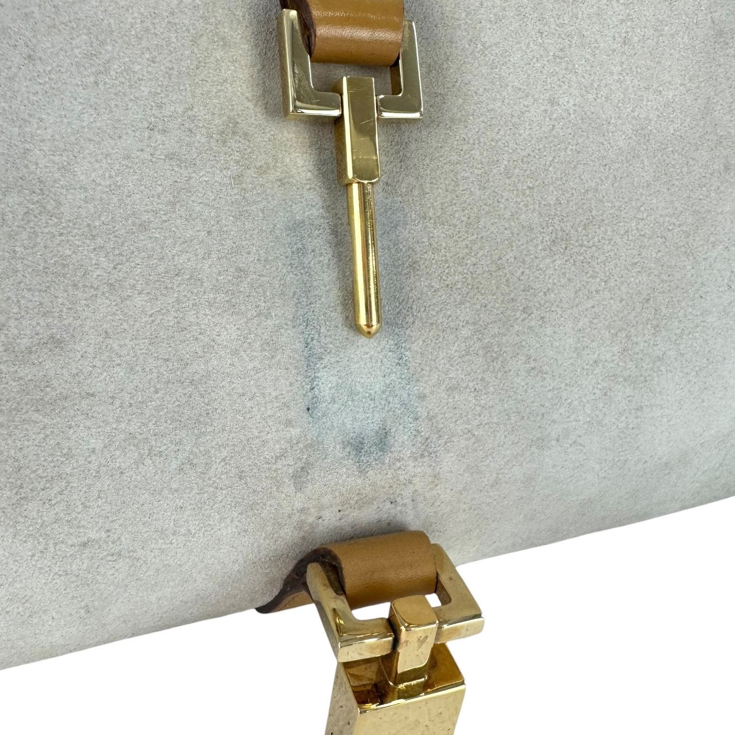 Gucci Gucci Bardot Suede Shoulder Bag Size ONE SIZE - 12 Thumbnail