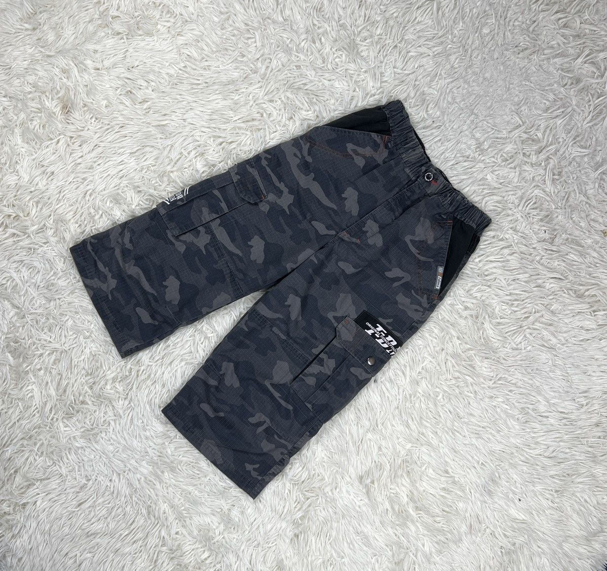 Japanese Brand TD Mania 3q Cargo Pants Size US 26 / EU 42 - 3 Thumbnail
