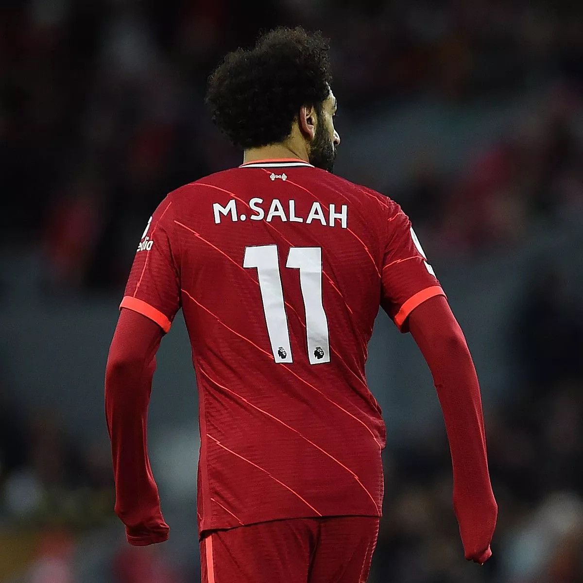 Nike × Vintage LIVERPOOL NIKE 2021/2022 FOOTBALL HOME JERSEY #11 SALAH Size US S / EU 44-46 / 1 - 18 Thumbnail