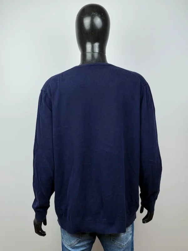 Lacoste Maglione Lacoste Uomo Blu Cotone V-Neck Taglia 3XL Size US XXL / EU 58 / 5 - 6 Thumbnail