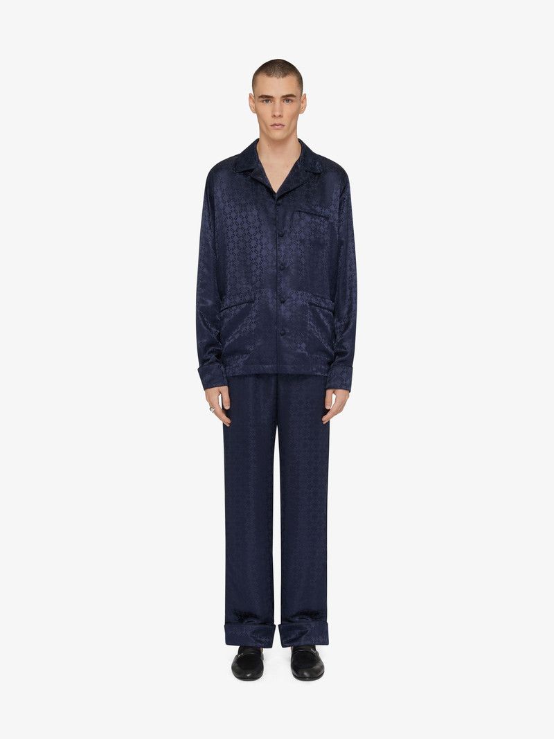 Givenchy o1n1vont0326 Pyjamas Shirt in Navy Blue Size US XXL / EU 58 / 5 - 3 Thumbnail