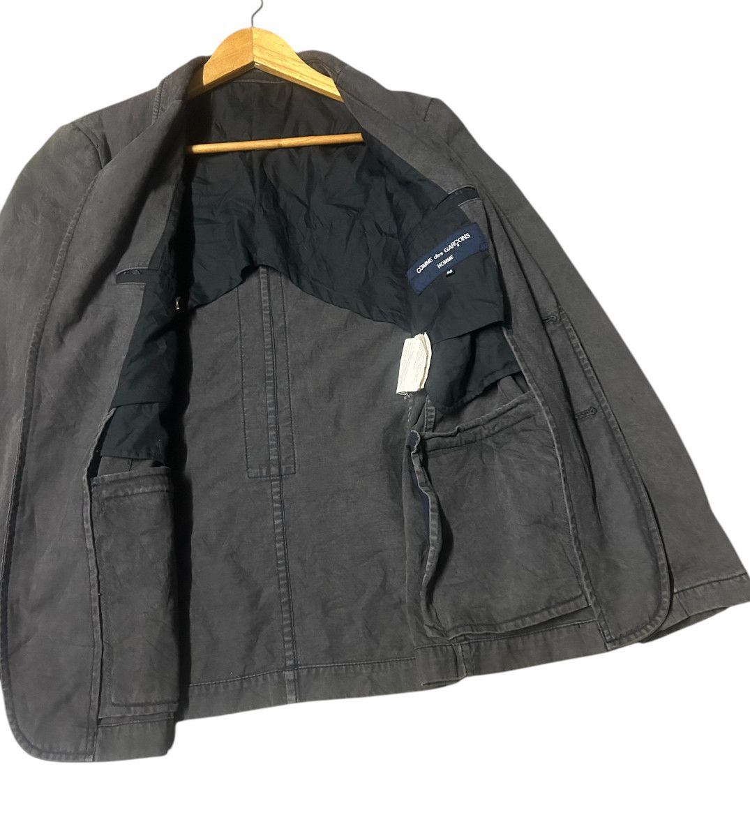 Comme des Garcons Homme Plus × Japanese Brand AD2007 Comme Des Garscon Light Jacket / blazer Size US XS / EU 42 / 0 - 4 Thumbnail