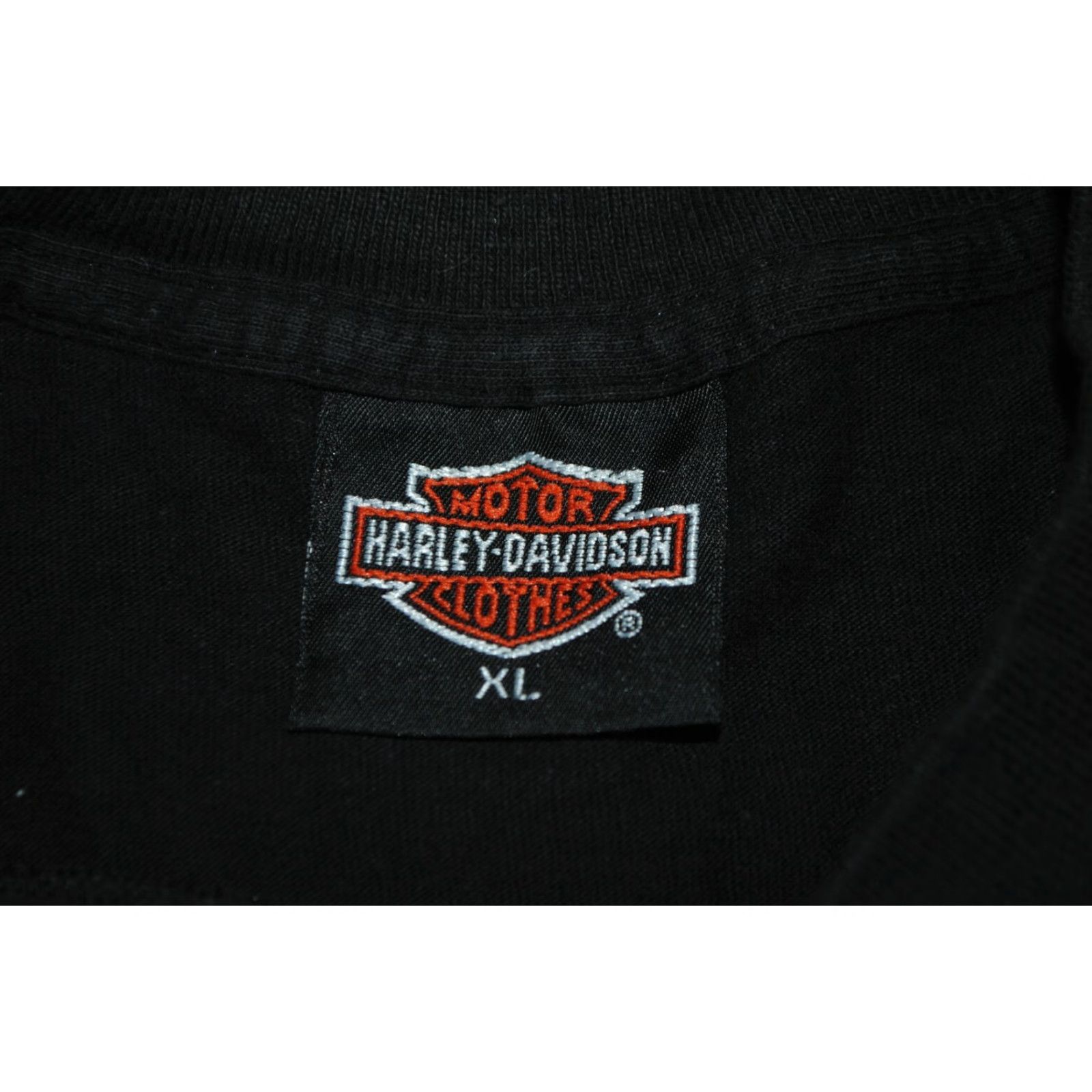 Harley Davidson VINTAGE Harley-Davidson AMERICAN CLASSIC T-shirt XL Black 1992 3D EMBLEM BIG DADDY RAT Mens XL Size US XL / EU 56 / 4 - 5 Thumbnail