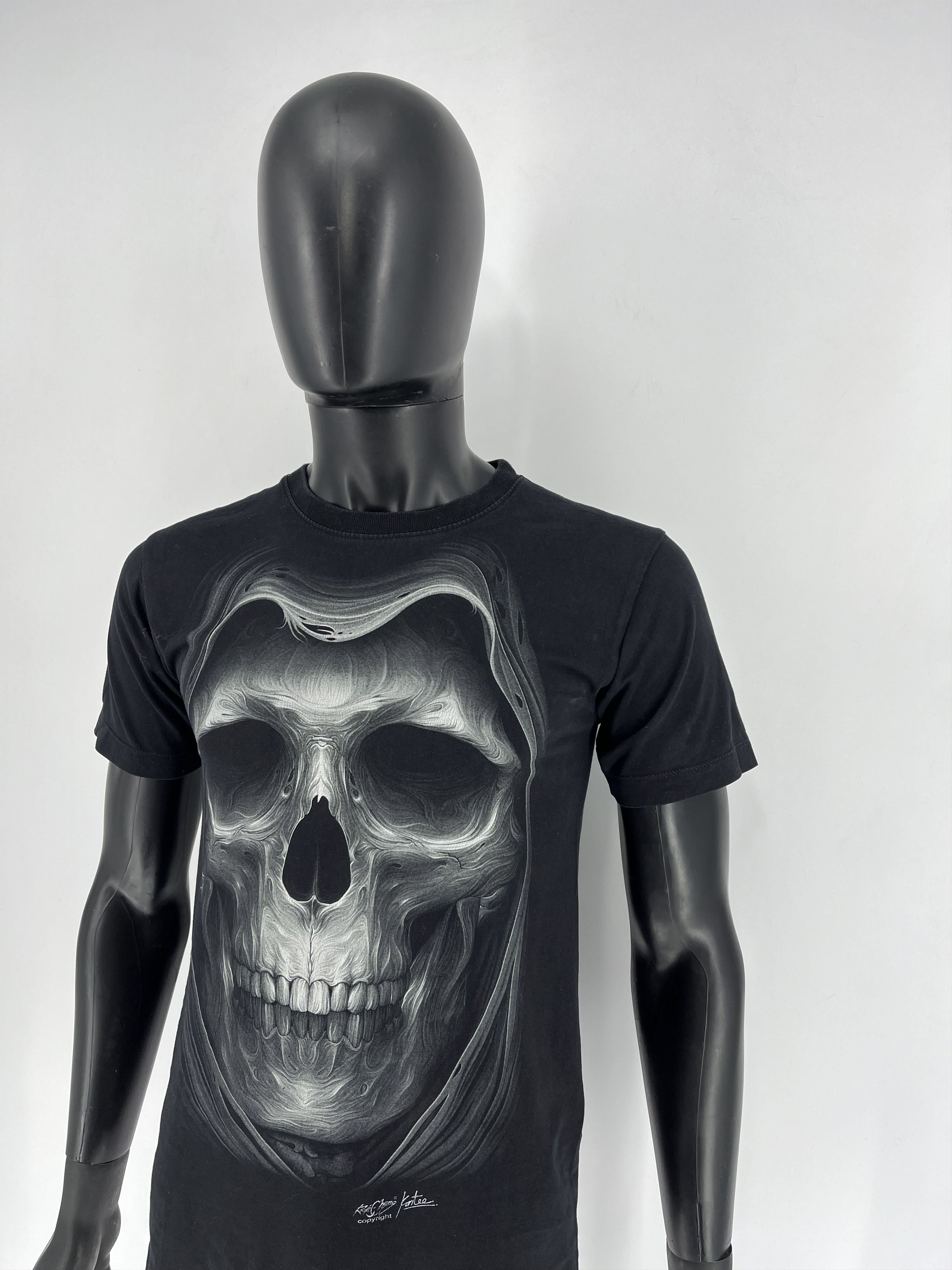 Band Tees Skulls Vintage Y2K Rock Metal Size XL Black Reverse Logo Size US S / EU 44-46 / 1 - 4 Thumbnail