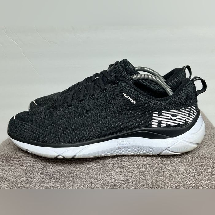 Hoka One One Hoka Hupana 2 Flow Black Running Shoes Sneakers Mens Size 11
