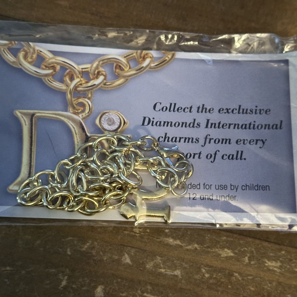 Other Diamonds International gold tone charm bracelet Size ONE SIZE - 5 Thumbnail