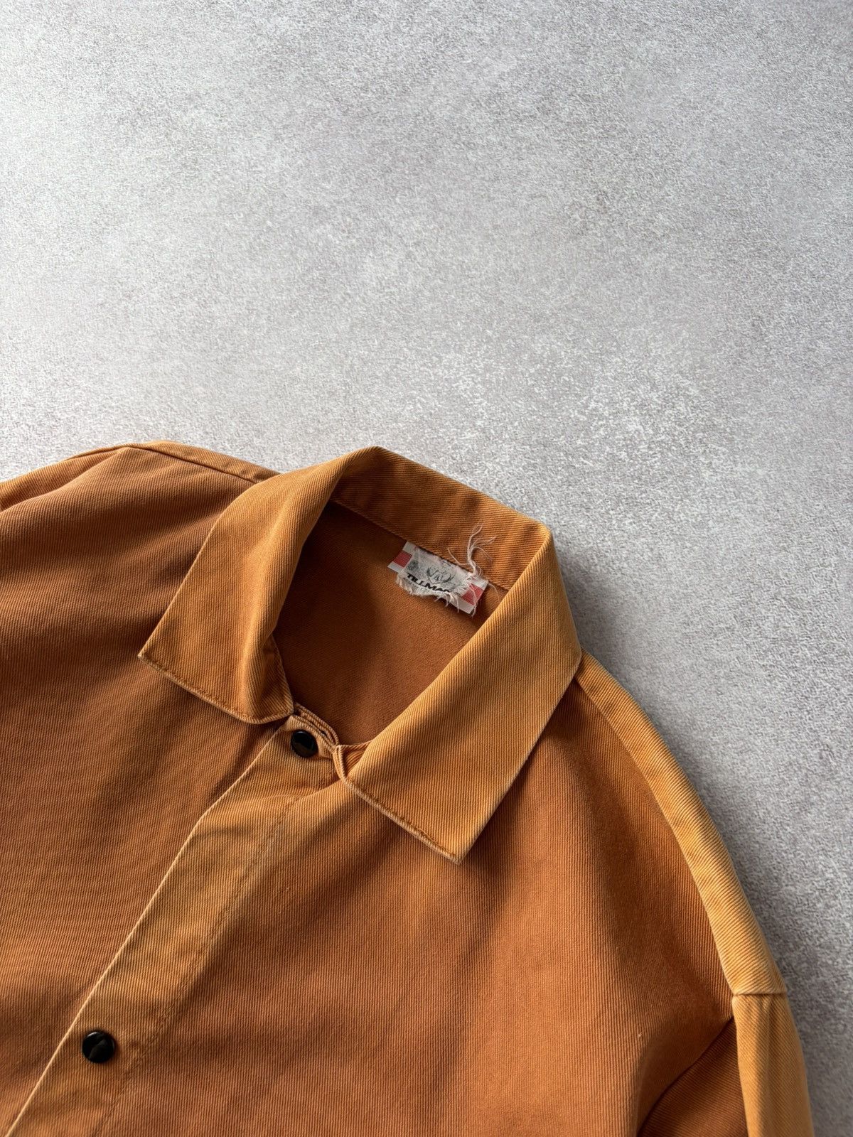 Vintage VTG French Work Sun - faded Distressed Brown Jacket Size XL Size US XL / EU 56 / 4 - 10 Thumbnail