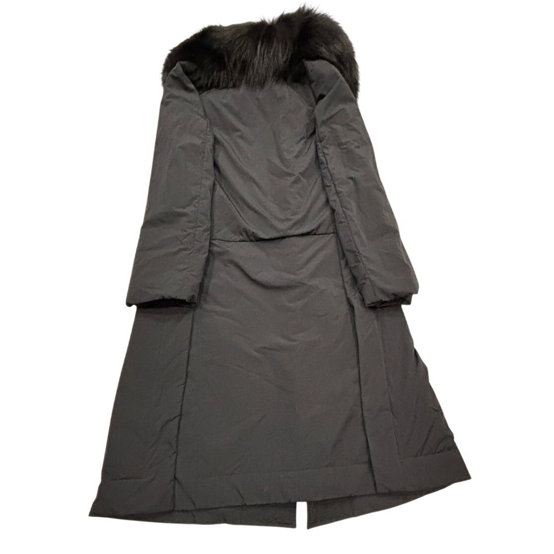 Michael Kors *R37 MICHAEL KORS Women's Faux Fur Winter Coat Black Size 0 Size XS / US 0-2 / IT 36-38 - 2 Thumbnail