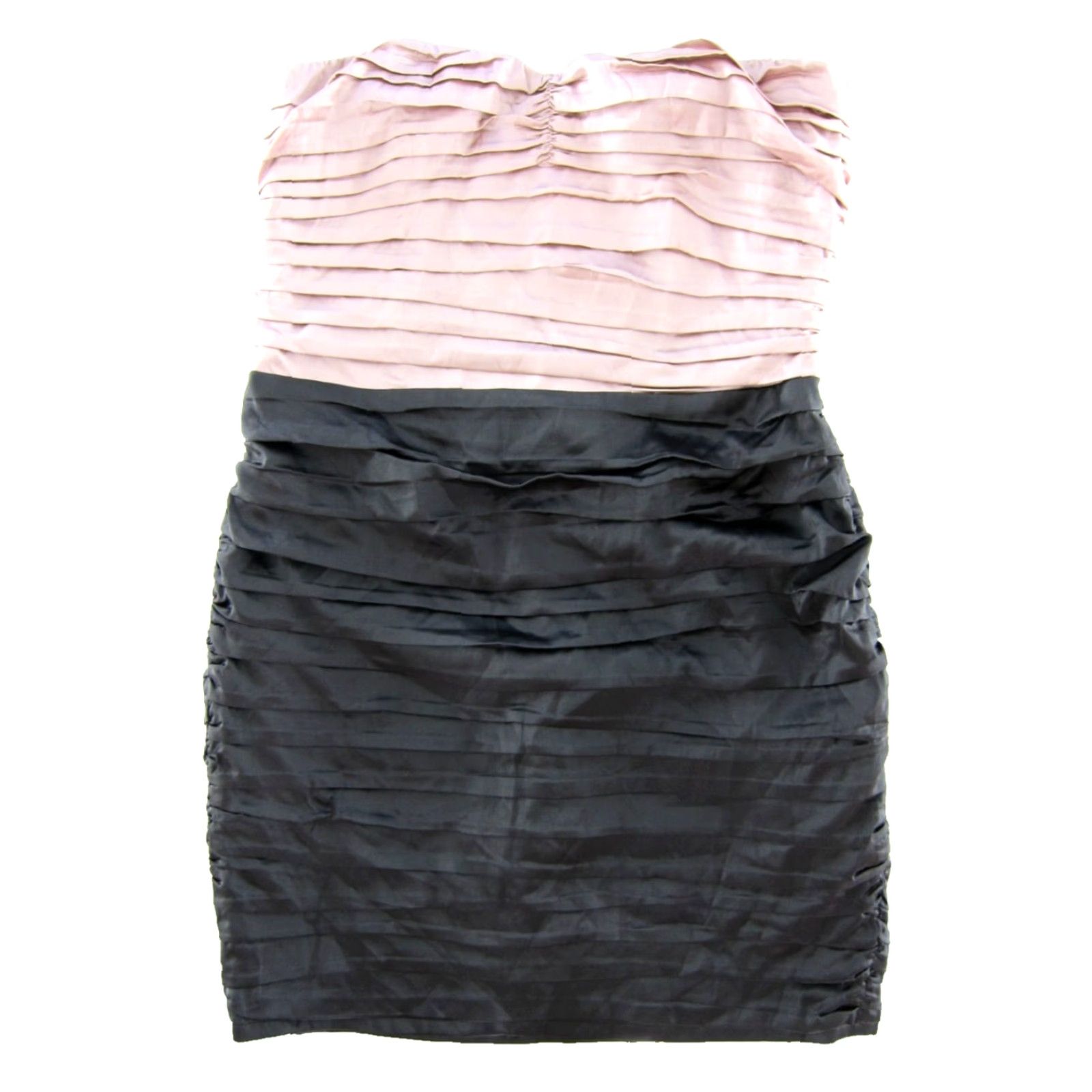 Express NWT EXPRESS Dress Mini Pink 12 Ruched Spaghetti Strap Party Prom Cocktail Sleeveless Sexy Fashion Bodycon Womens Size XL / US 12-14 / IT 48-50 - 2 Thumbnail