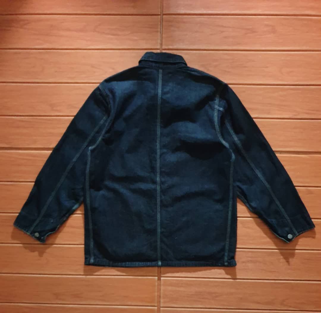 Carhartt 💥Carhartt worker chore blue colour jacket Size US L / EU 52-54 / 3 - 13 Thumbnail
