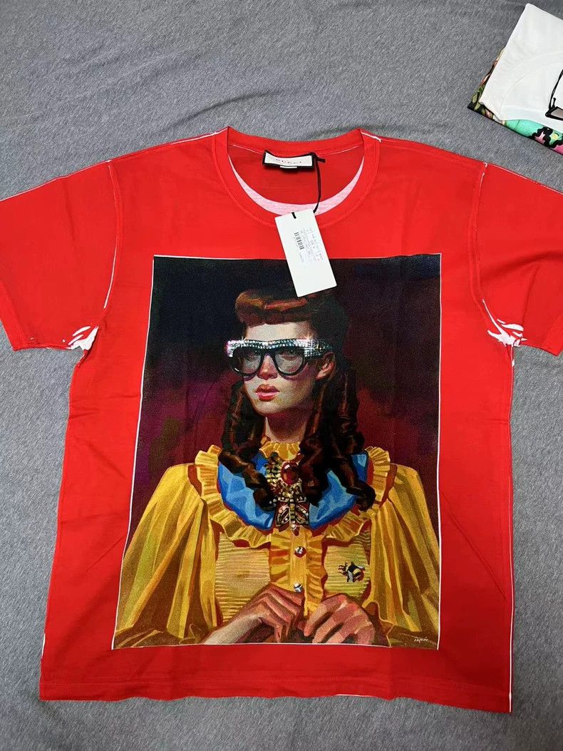 Gucci Gucci Oil painting limited short-sleeved T-shirt 2504-Nexta Size US L / EU 52-54 / 3 - 1 Thumbnail
