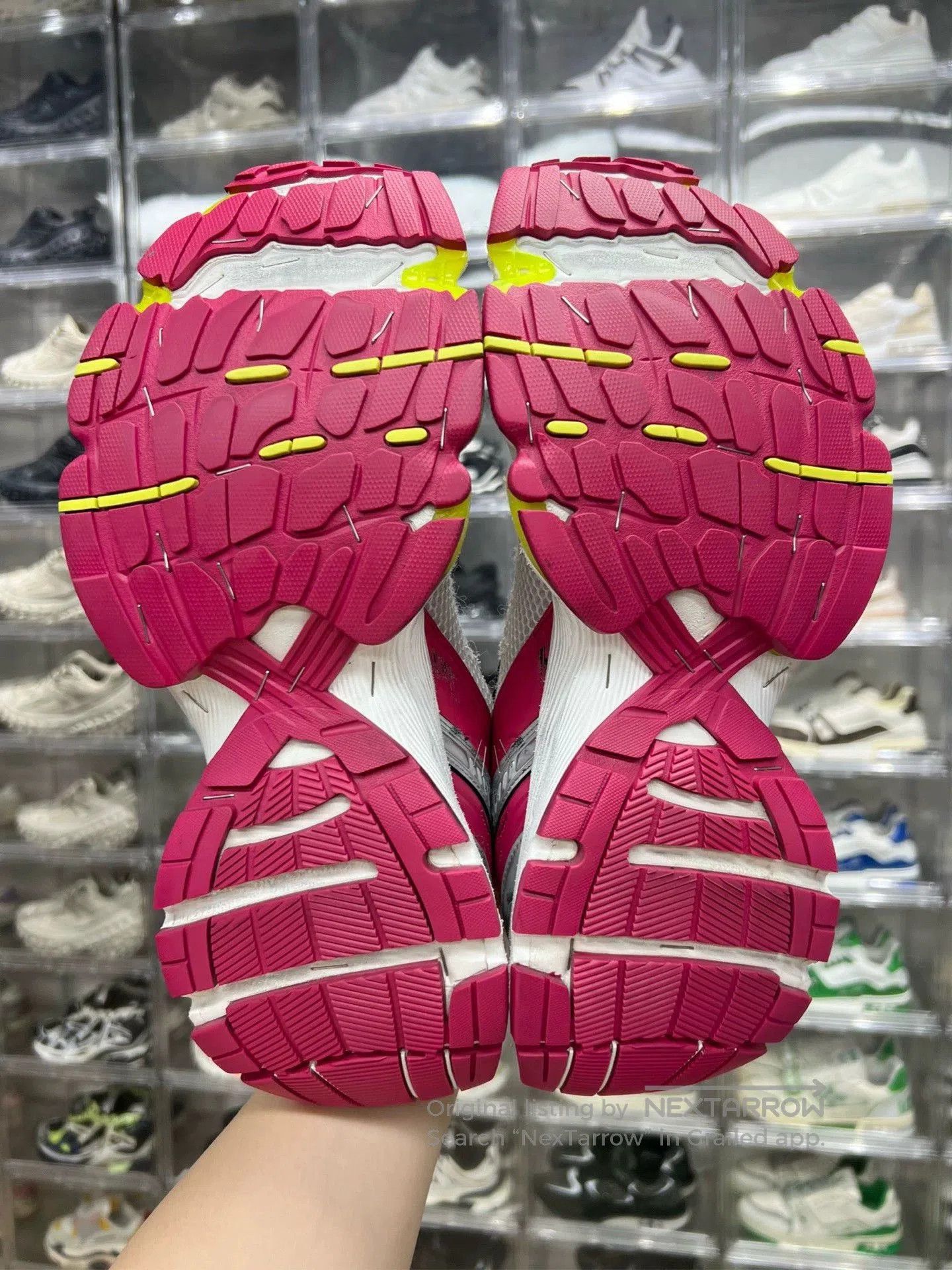 Balenciaga balenciaga stapler sneakers red and white. Size US 10 / EU 43 - 8 Thumbnail