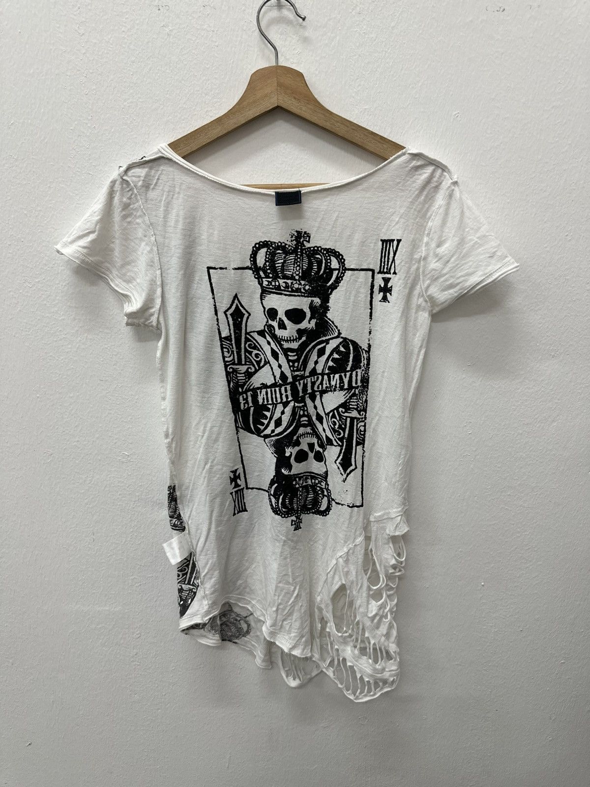 If Six Was Nine Vkei Fashion i6w9 Distressed Shirt “Jiggy Another Ground‘’ Size US M / EU 48-50 / 2 - 2 Thumbnail