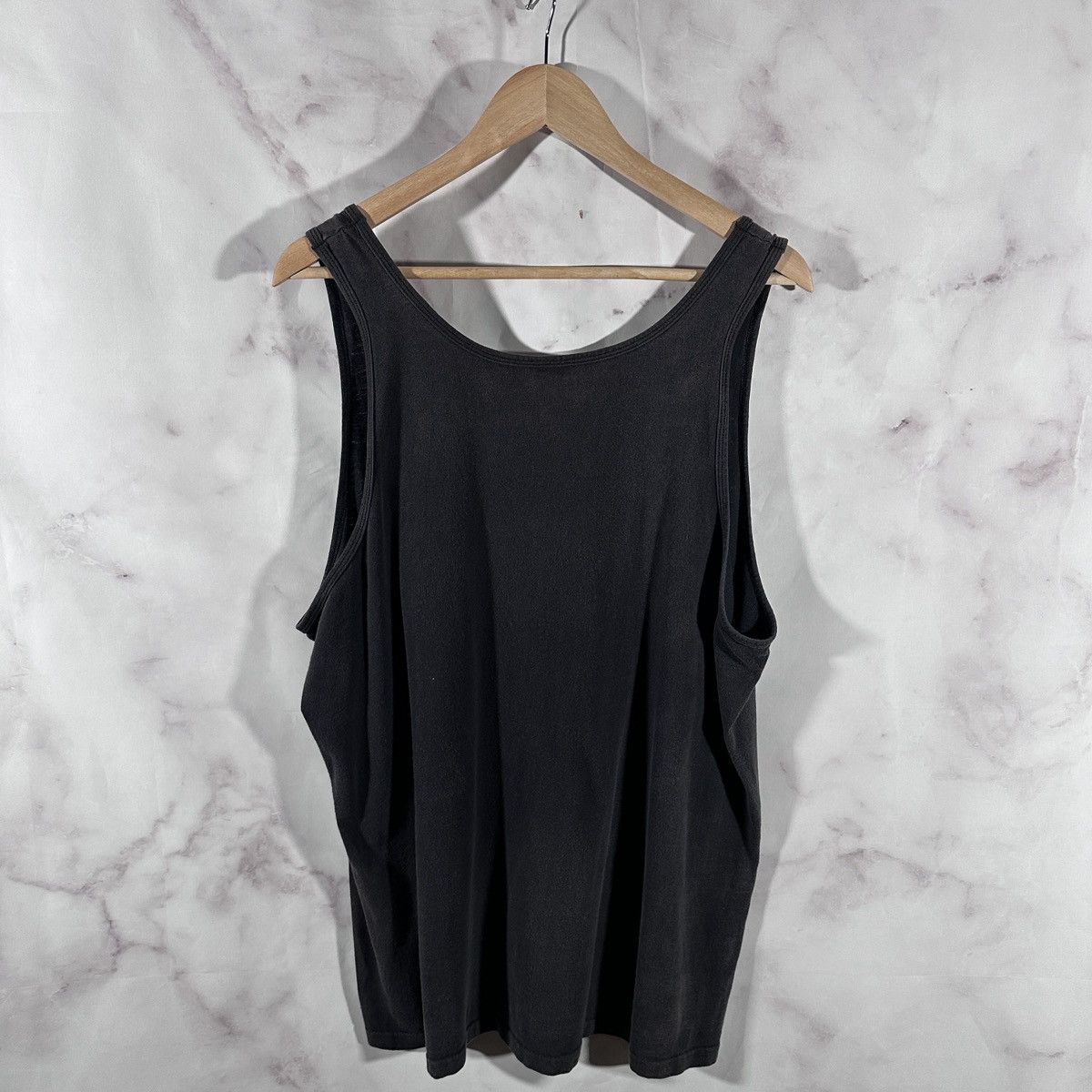 MLB 1991 Atlanta Braves Navy Sun Faded Tank Size US XL / EU 56 / 4 - 5 Thumbnail