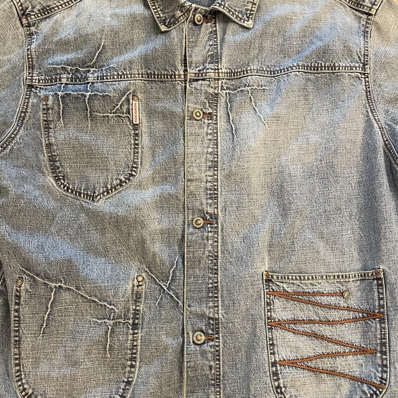 Rocawear Vintage Rocawear Denim Jacket Size US XL / EU 56 / 4 - 3 Thumbnail