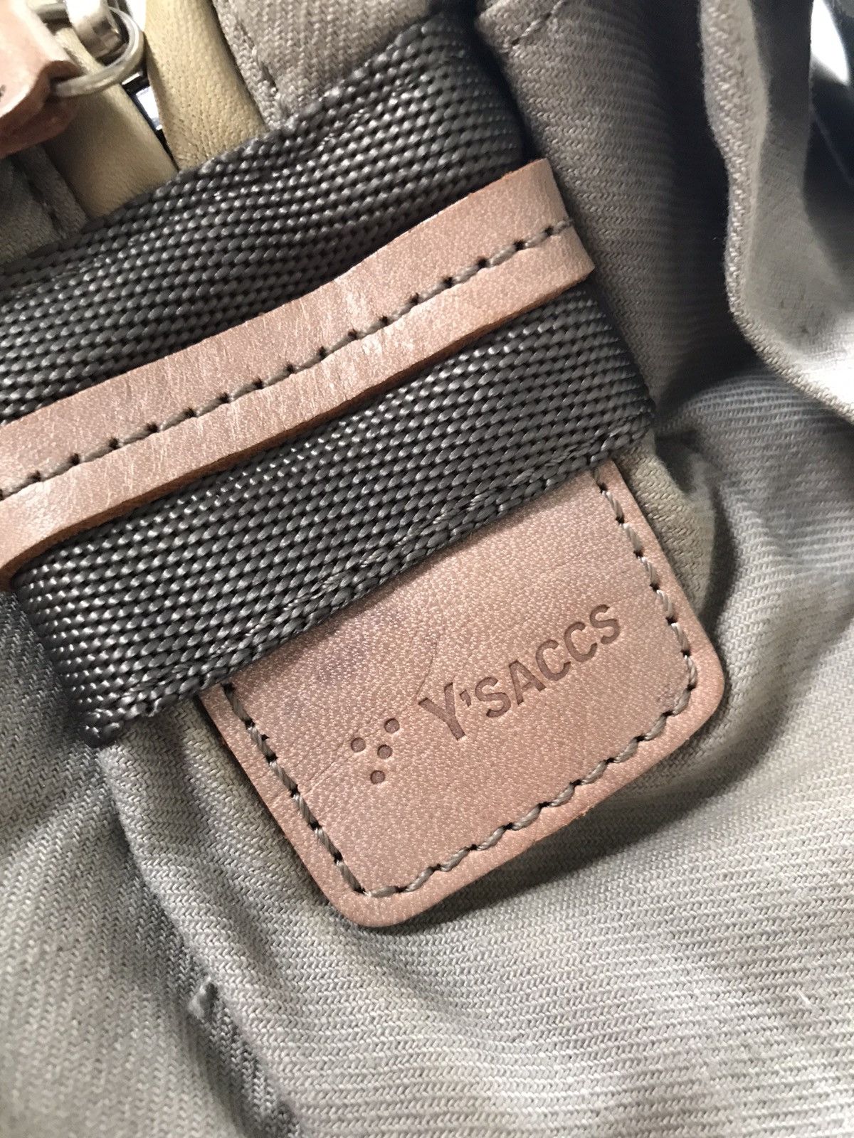 Yohji Yamamoto Y’saccs Yohji Yamamoto Horse Leather Crossbody Waist Bag Size ONE SIZE - 6 Thumbnail