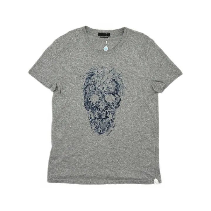 Alexander McQueen Alexander McQueen Skull Print Short Sleeve T-Shirt 0079 Size XL / US 12-14 / IT 48-50 - 1 Thumbnail