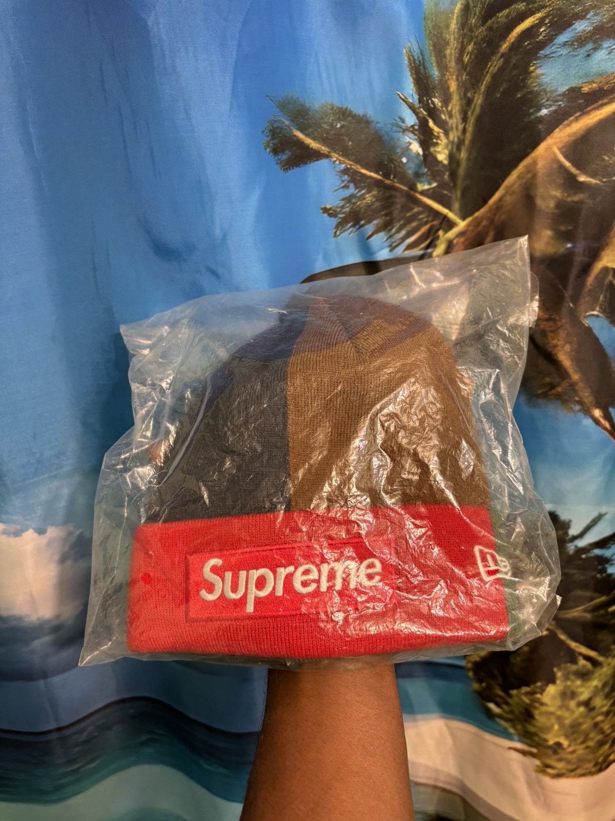 Supreme Supreme x New Era Box Logo Beanie 'Multicolor' Size ONE SIZE - 3 Thumbnail