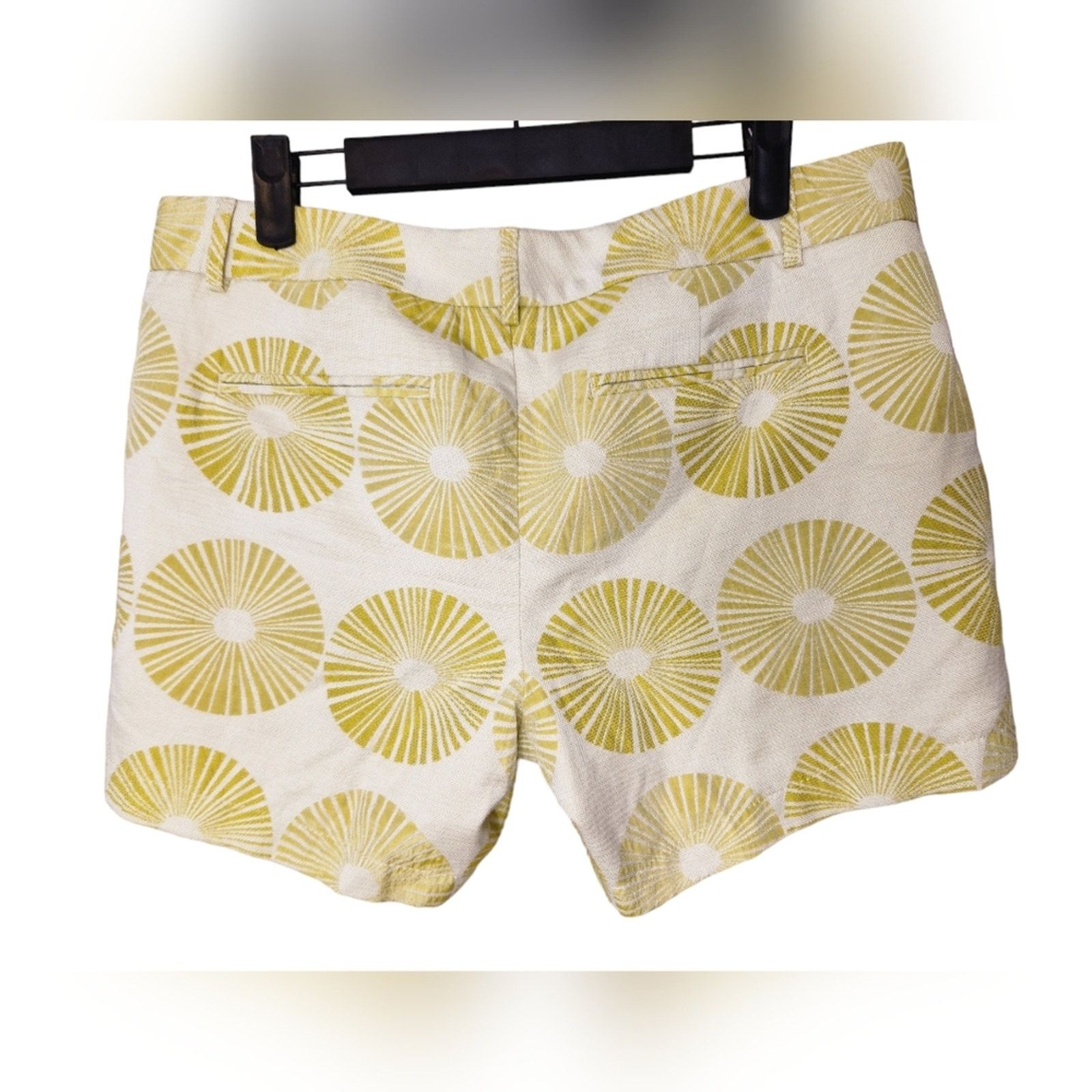 Banana Republic Banana Republic Starburst Tab waist lined shorts 8 Size 30" / US 8 / IT 44 - 3 Thumbnail