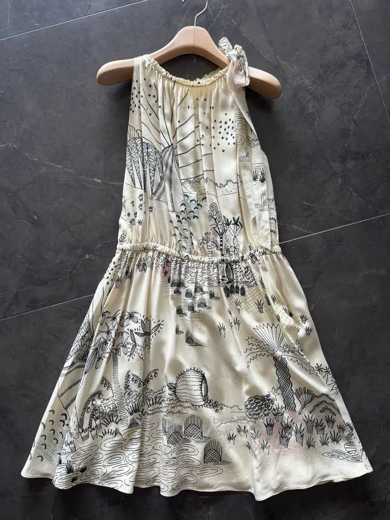 Valentino Silk vest dress