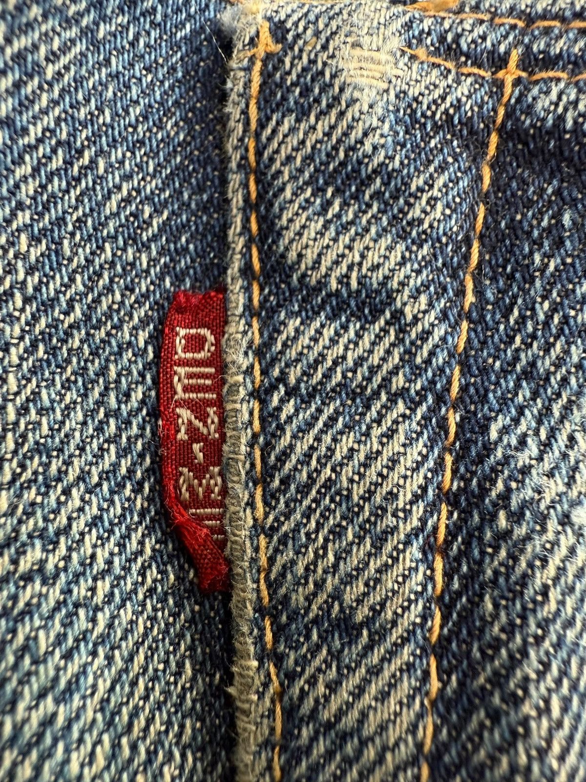 Denime Vintage Denime Japan Blue Faded Loose Style Jeans Size US 32 / EU 48 - 8 Thumbnail