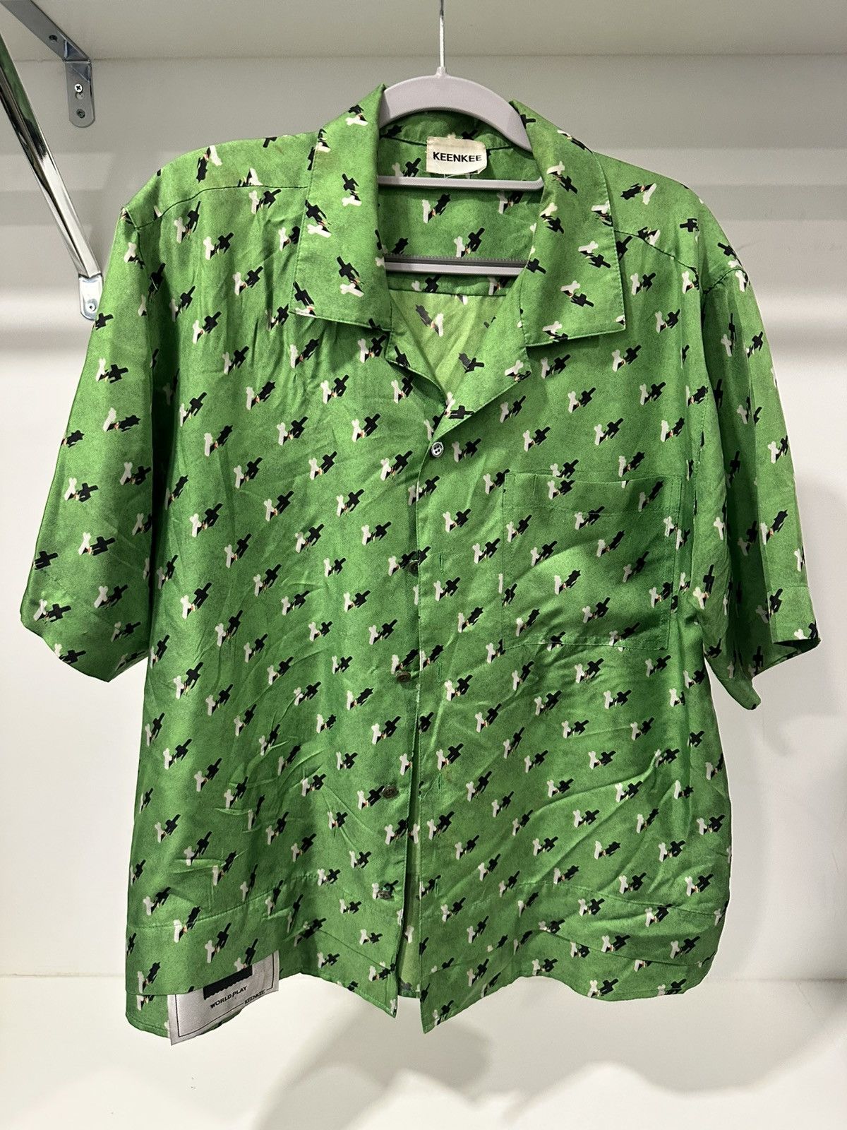 KEENKEEE KeenKee Green Shirt Size US M / EU 48-50 / 2 - 1 Thumbnail