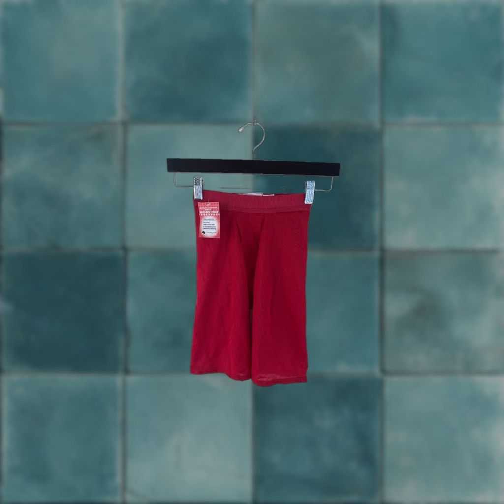 Vintage VINTAGE Stromgren sport compression shorts Mens S USA 90s Deadstock NWT Red USA Logo waistband 11" waist 8" inseam Mens Size US 29 - 1 Thumbnail
