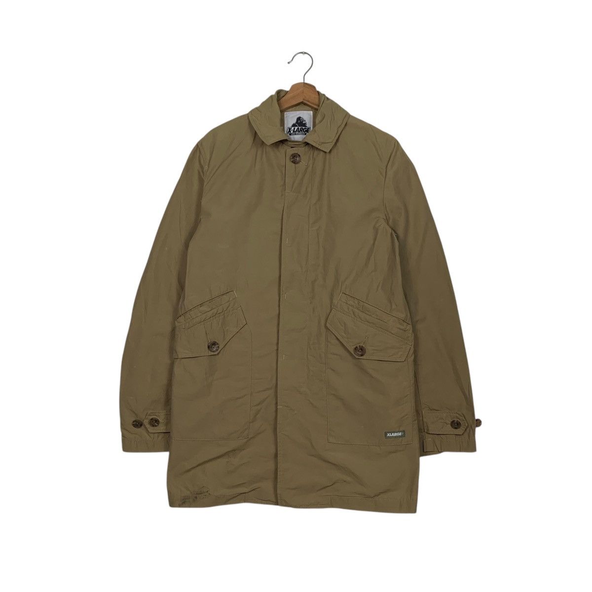 Xlarge X-LARGE Los Angeles Sample Button Coat Jacket #2774-C125 Size US M / EU 48-50 / 2 - 1 Thumbnail