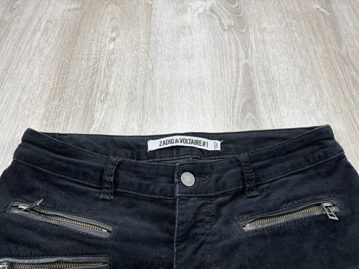 Japanese Brand × Zadig & Voltaire Womens corduroy pants Zadig Voltaire Size 38 Size 26" / US 2 / IT 38 - 5 Thumbnail