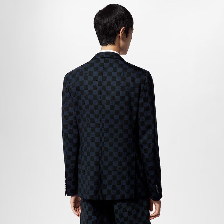 Louis Vuitton Wool Blend Napolitana Jacket - 48 S Size 48S - 7 Thumbnail