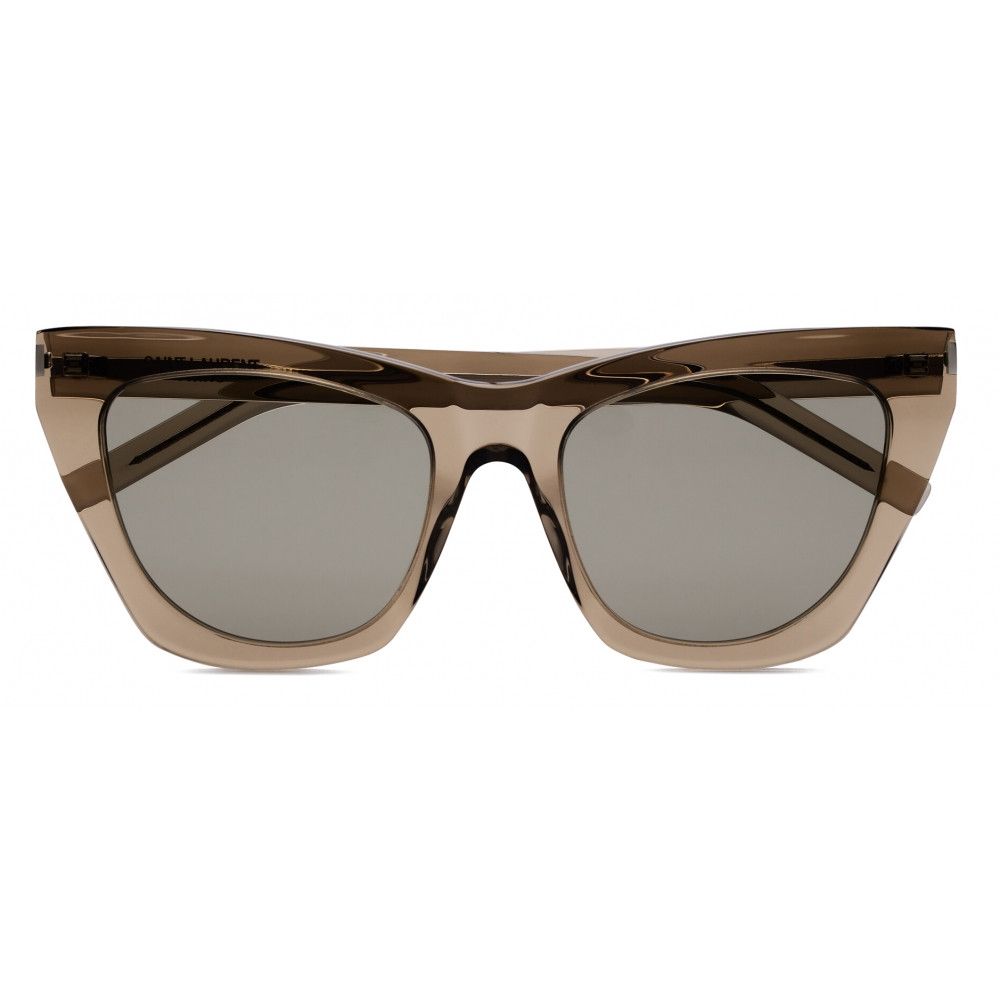 Saint Laurent Paris o1b1hav110525 508654 Size: OS / Sunglasses 214 Kate in Brown Size ONE SIZE - 1 Thumbnail