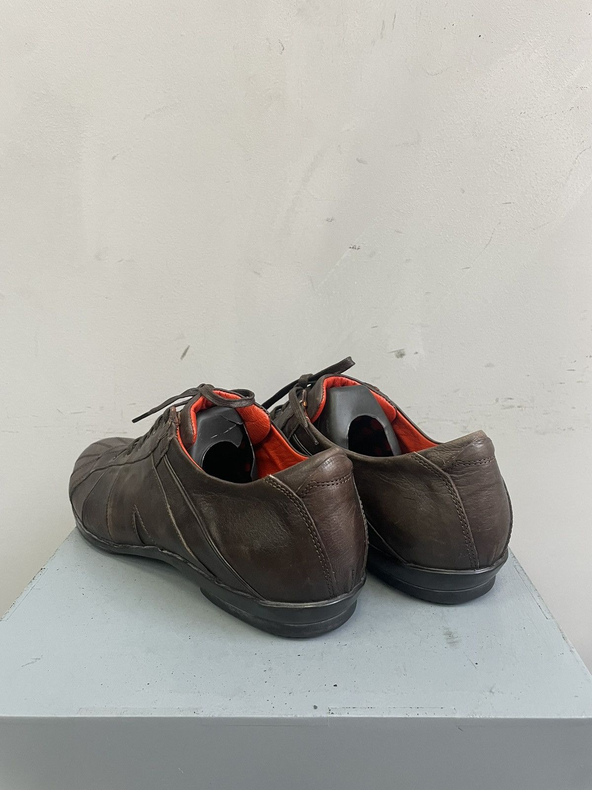 Guidi Gudi style brown leather sneakers retro 2000s low moto y2k Size US 8 / EU 41 - 10 Thumbnail