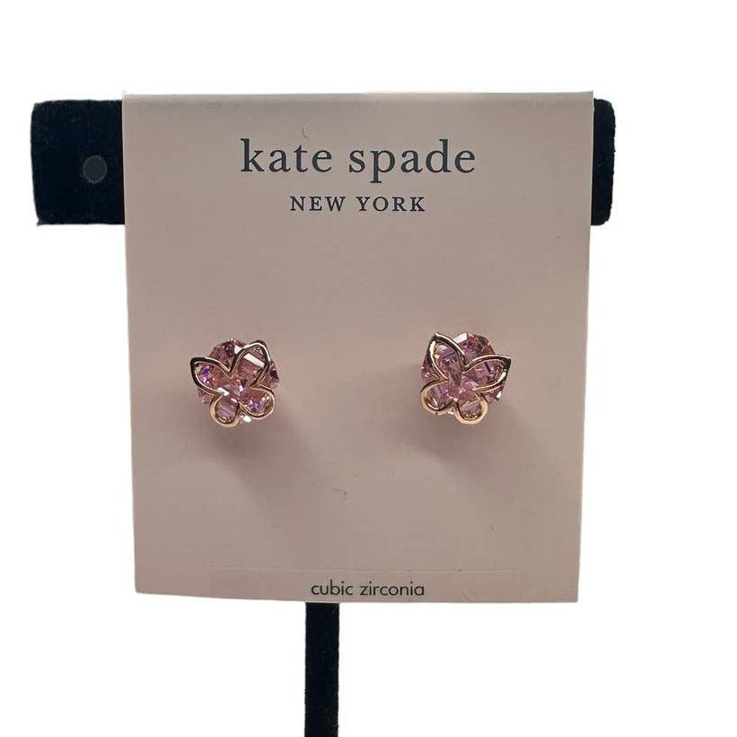 Kate Spade Kate Spade Something Sparkly Butterfly Stud Earrings Size ONE SIZE - 1 Thumbnail