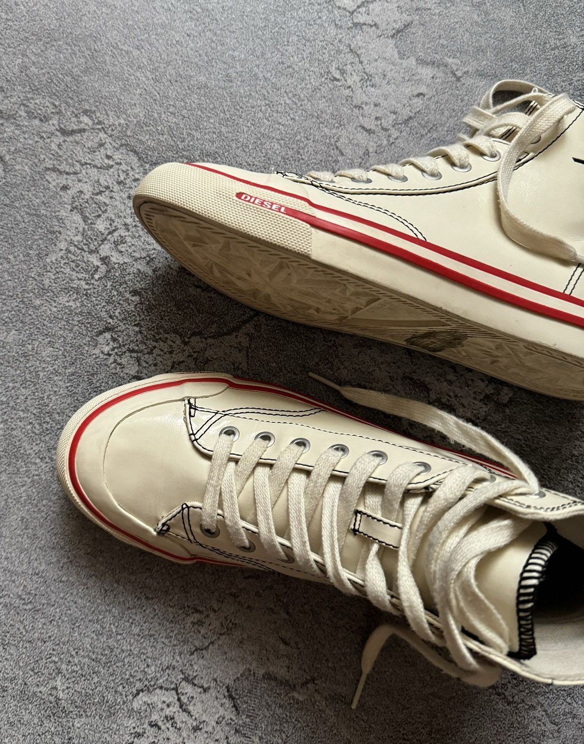 Diesel Diesel US8.5 EUR39 S-ATHOS MID W high top sneaker shoes y2k Size US 8.5 / IT 38.5 - 4 Thumbnail
