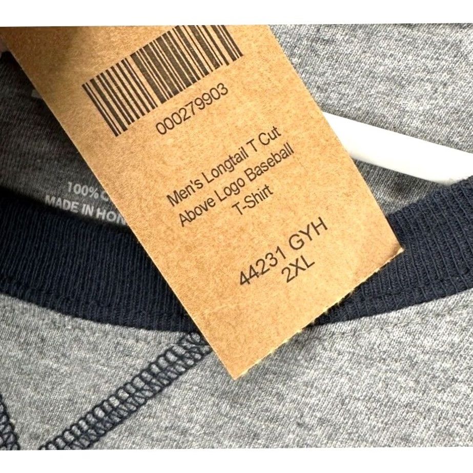 Duluth Trading Company Duluth Trading Co. T Shirt Mens 2XL Grey 3-Quarter Sleeve Longtail Tee NEW A2 Size US XXL / EU 58 / 5 - 2 Thumbnail