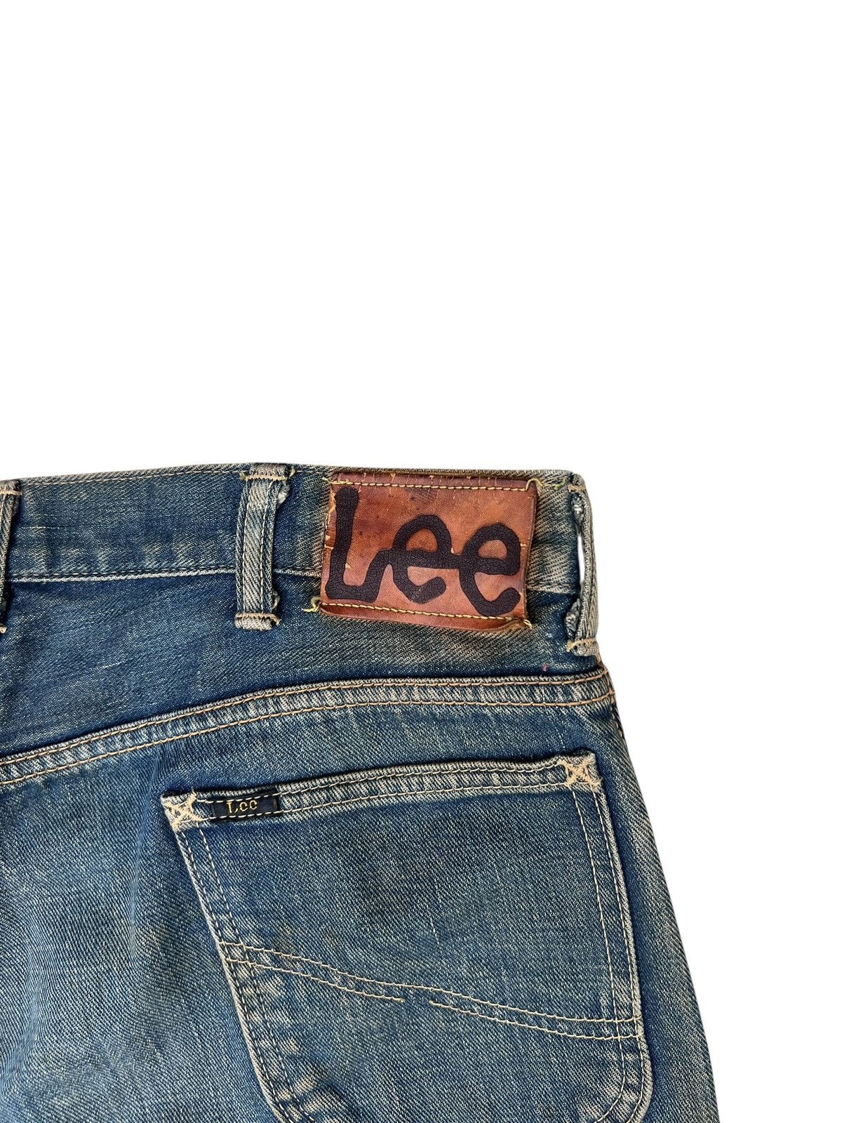 Lee Vintage Lee Riders Union Made Dirty Mud Denim Selvedge Jeans Size US 33 - 18 Thumbnail