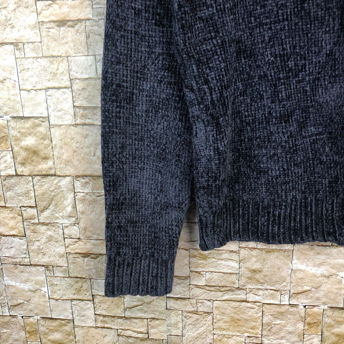 Japanese Brand Otarie Dark Blue Half Zip Sweatshirt #A887 Size US M / EU 48-50 / 2 - 7 Thumbnail