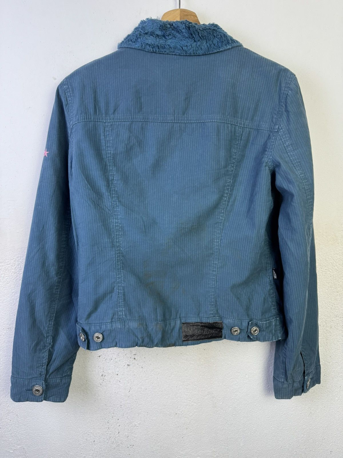 Moschino Moschino Denim Fleece Jacket Size M / US 6-8 / IT 42-44 - 7 Thumbnail