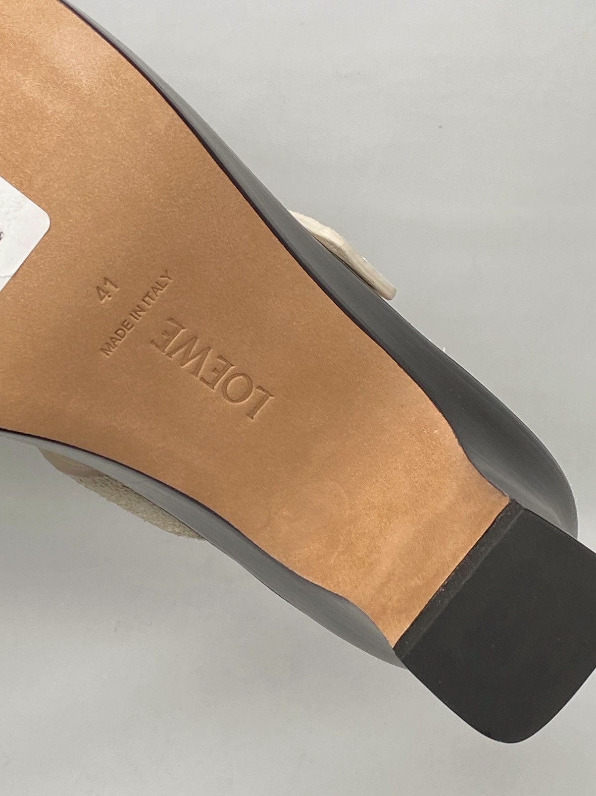 Loewe Loewe Ease heel suede sandal size 41 Size US 11 / IT 41 - 15 Thumbnail