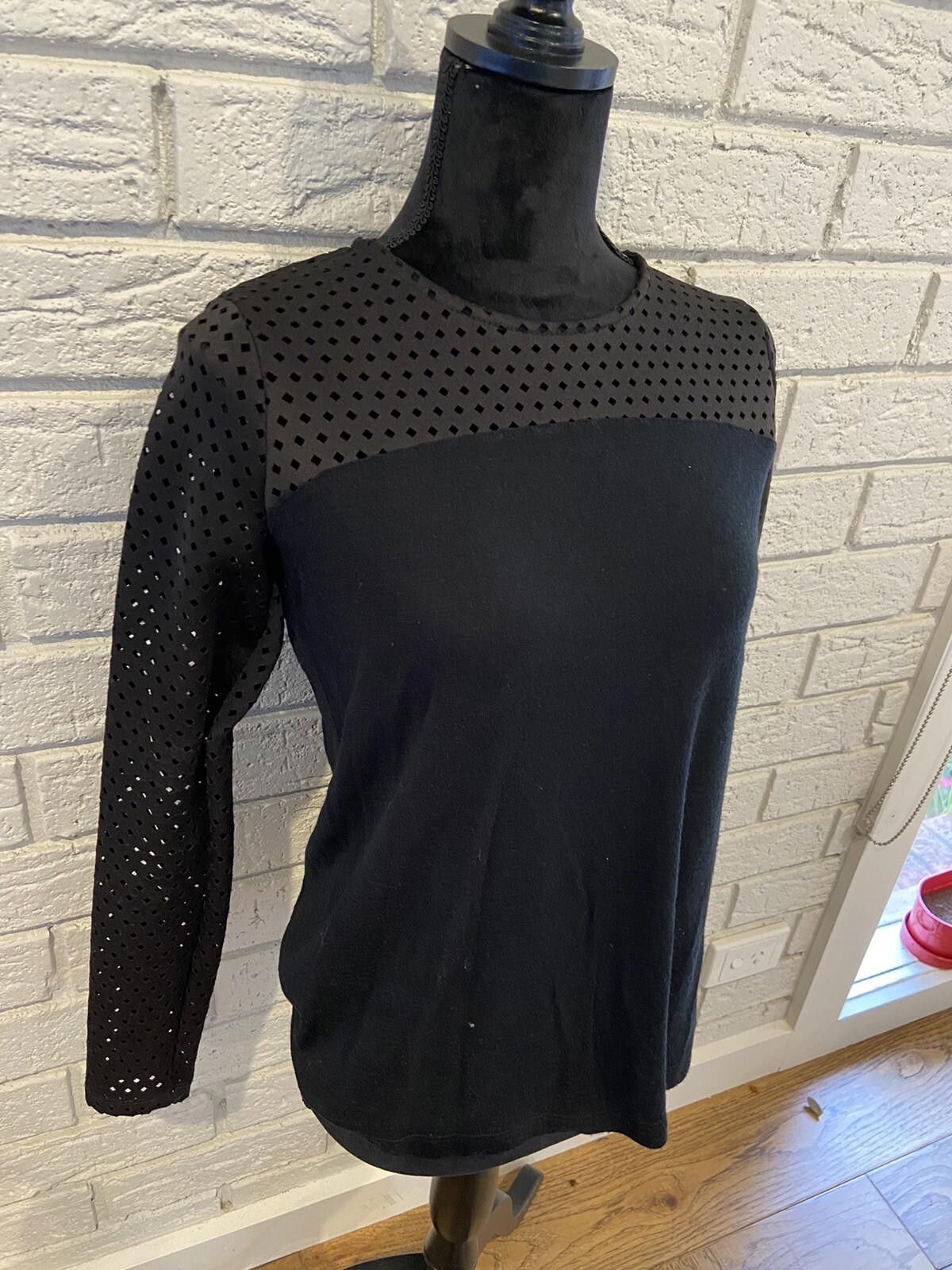 Kokaine Kookai top long sleeve Cutout Textured Top - Size Medium Size M / US 6-8 / IT 42-44 - 4 Thumbnail