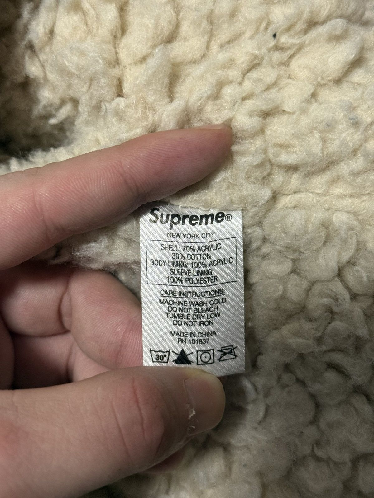 Supreme Supreme plaid shearling Bomber Jacket multi Size US M / EU 48-50 / 2 - 5 Thumbnail